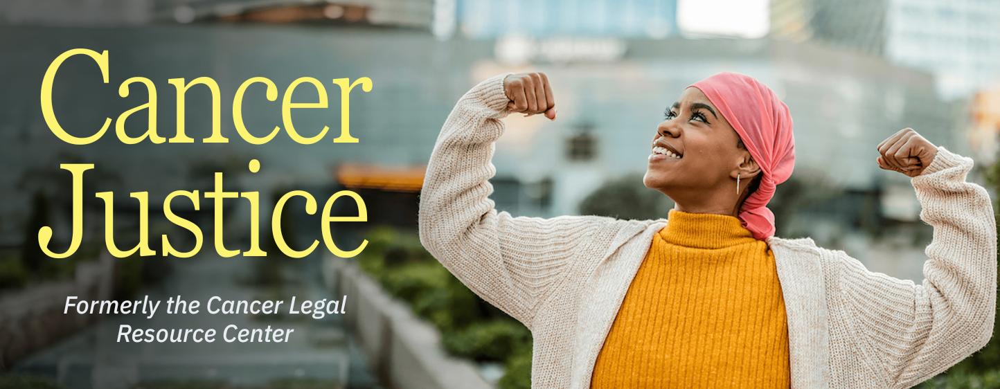 Cancer Justice (DRLC) logo